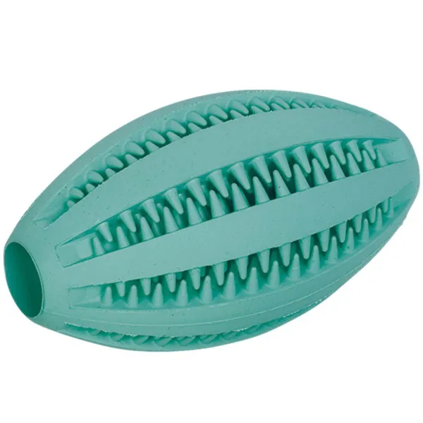 Nobby® Hunde Vollgummi Rugby DENTAL LINE 11 x 6 cm