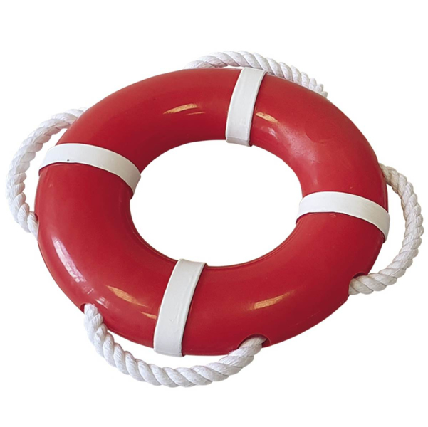 Nobby® Hundespielzeug Rettungsring mit Seil - TPR