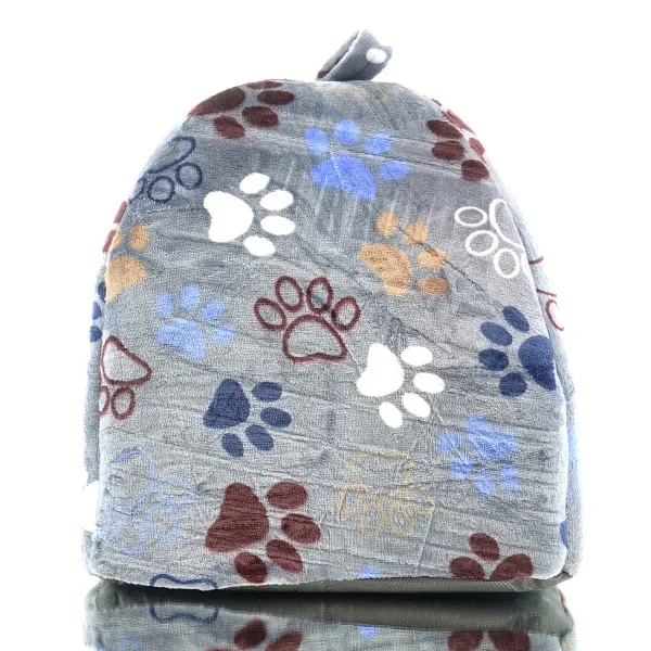 Nobby® Hunde- und Katzen-Höhle Classic LISSI Dunkelgrau 33 x 33 cm - Schaumstoff
