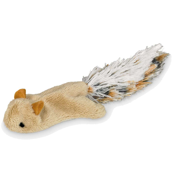 Nobby® Katzen Plüsch Eichhörnchen mit Catnip 18 cm