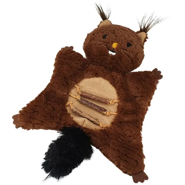 Nobby® Katzen Plüsch Eichhörnchen mit Matatabi 27 cm
