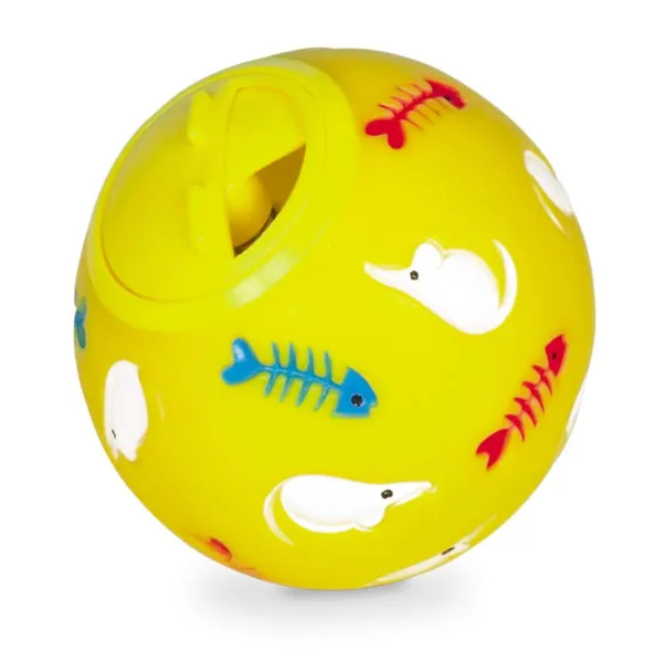 Nobby® Katzen Snackball Gelb 7,5 cm