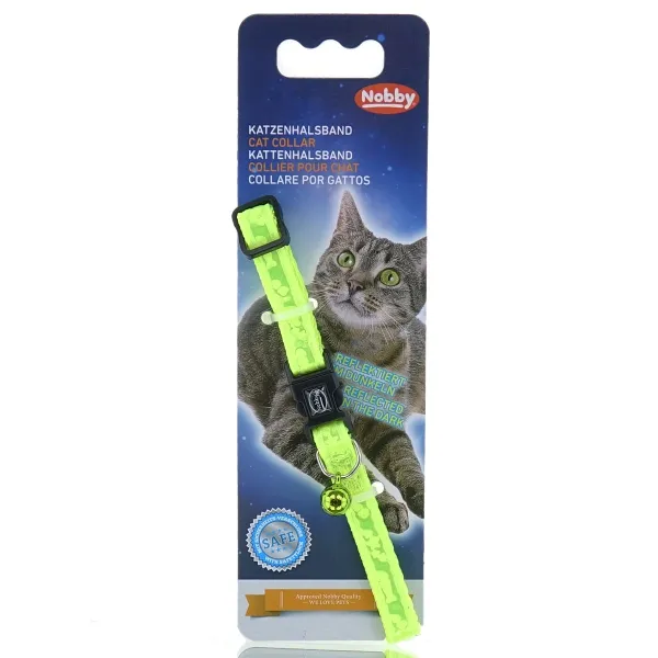 Nobby® Katzenhalsband Neon neongelb