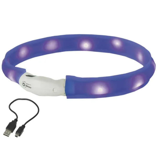 Nobby® LED Leuchtband VISIBLE blau M 25 mm; 55 cm