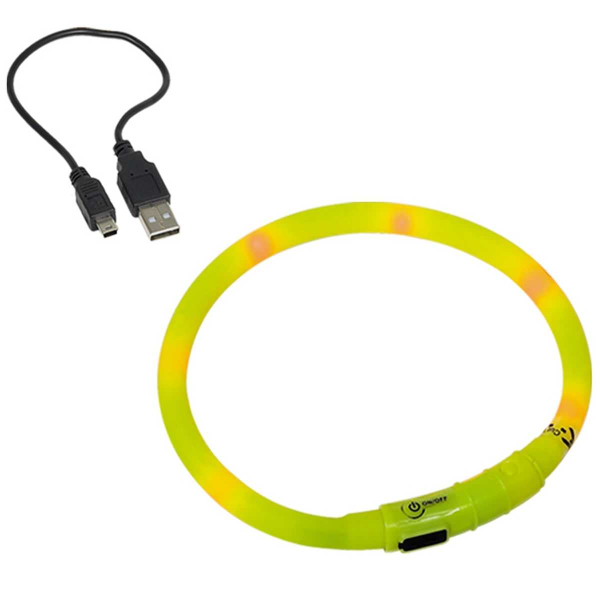Nobby® LED-Lichtschlauch gelb L Ø10 mm; 70 cm 