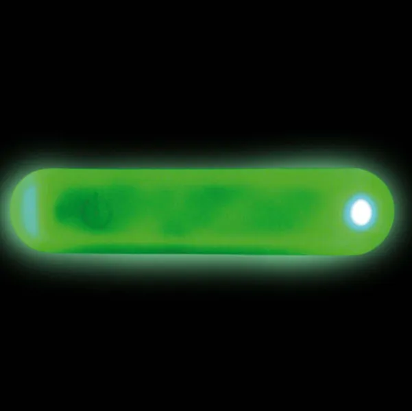 Nobby® LED-Silikon Klettsticker gelb 12 cm x 3,5 cm