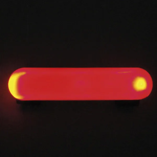 Nobby® LED-Silikon Klettsticker rot 12 cm x 3,5 cm
