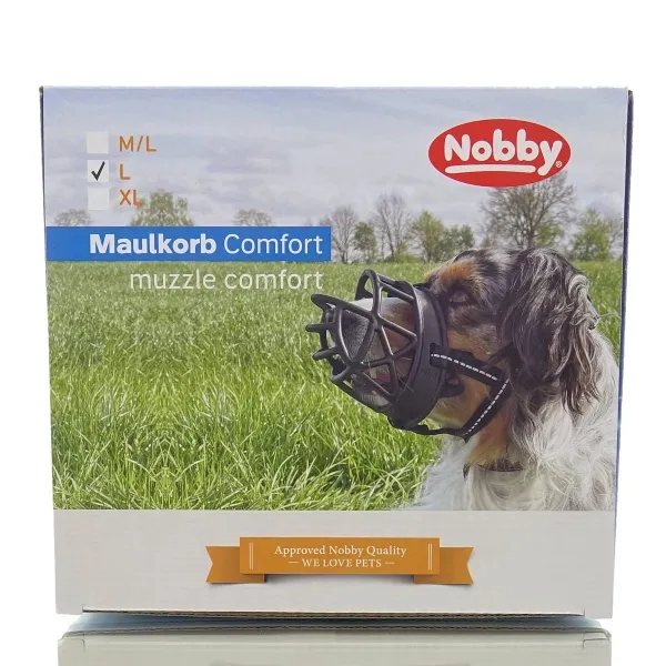 Nobby® Maulkorb Comfort L Umfang 39 cm Länge 11 cm
