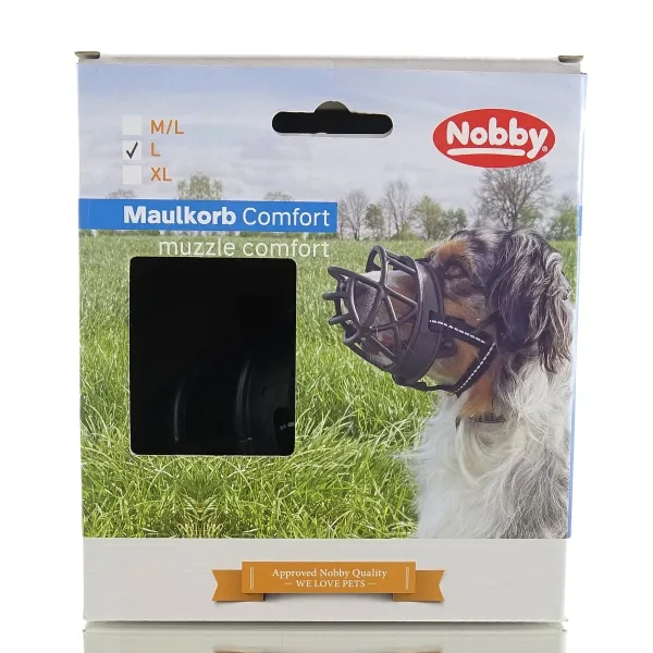 Nobby® Maulkorb Comfort L Umfang 39 cm Länge 11 cm