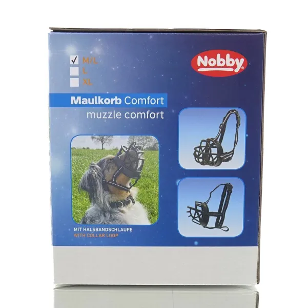 Nobby® Maulkorb Comfort M-L Umfang 34 cm Länge10 cm