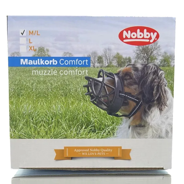 Nobby® Maulkorb Comfort M-L Umfang 34 cm Länge10 cm
