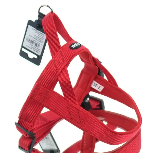 Nobby® Hunde Norwegergeschirr Classic Preno Rot Größe M - L Nobby® Hunde Norwegergeschirr Classic Preno Rot Größe M - L