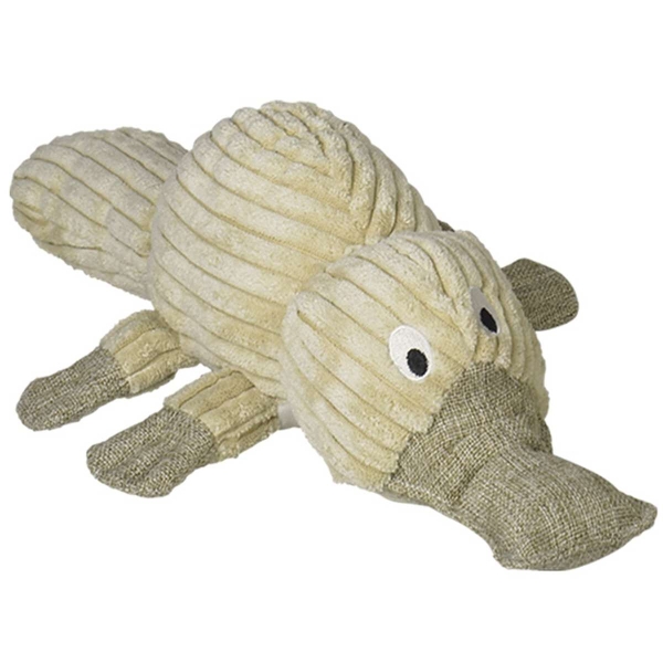 Nobby® Hunde Spielzeug Plüsch Schnabeltier Beige 44 cm