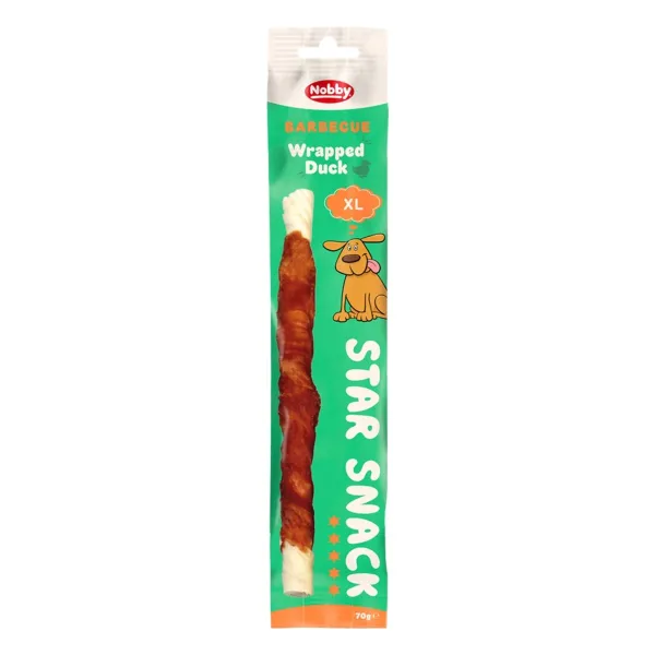 Nobby® StarSnack Barbecue Wrapped Duck XL 70g