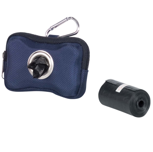 Nobby® Hunde TidyUp Kotbeutelspender HARDY Blau 10 x 7 cm  incl. 2 Rollen á 15 Beutel