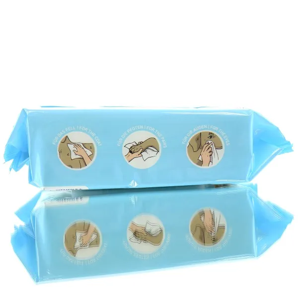 Nobby® Universal Reinigungstücher für Tiere 20 x 15 cm - 70 Stück
