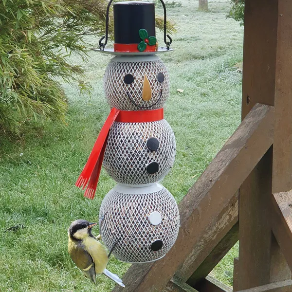 Nobby® Vögel Futterspender Schneemann