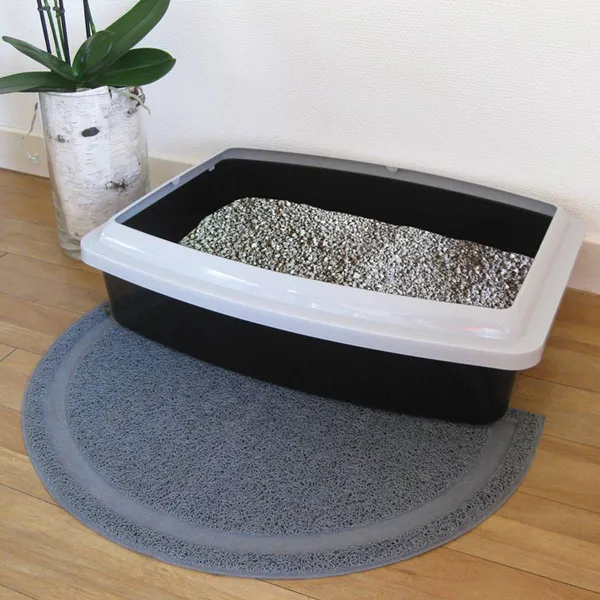 Nobby® Vorleger Katzentoilette rund 60 x 36 cm