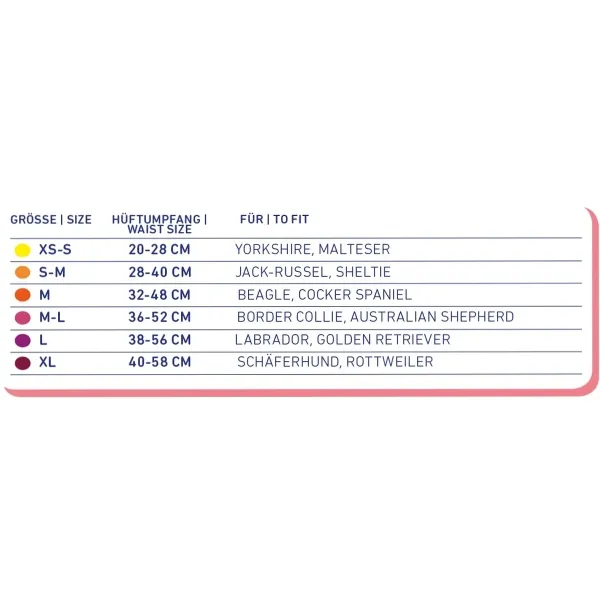 Nobby® Hunde Windeln für Hündinnen M-L 36-52 cm - 12 Stück