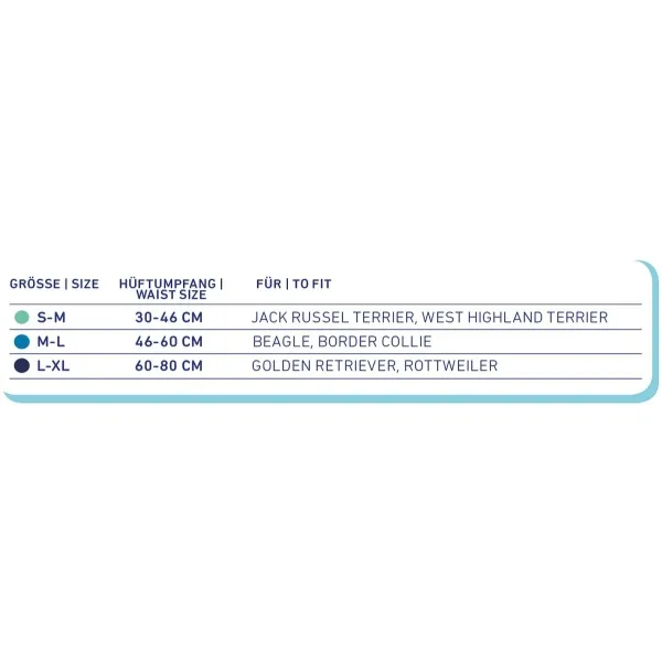 Nobby® Hunde Windeln für Rüden L-XL 60-80 cm - 12 Stück