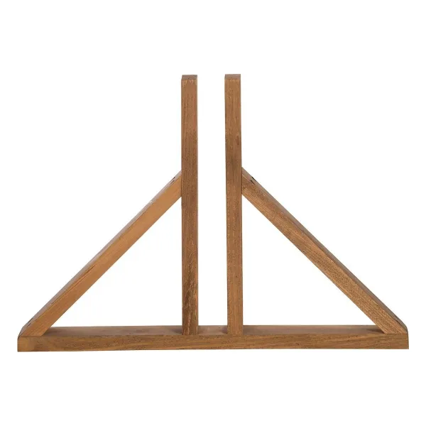 NOOR Standfuß für Flechtzäune und Paravents, Holz, 1 Stück