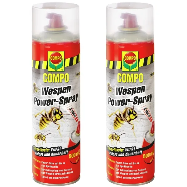 COMPO Wespen Power-Spray - 500 ml x 2