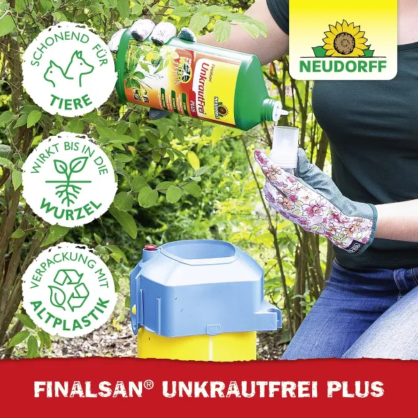 nur amazon - 3 x NEUDORFF® Finalsan® Konzentrat UnkrautFrei Plus 1000 ml Artikel EAN 4005240004975