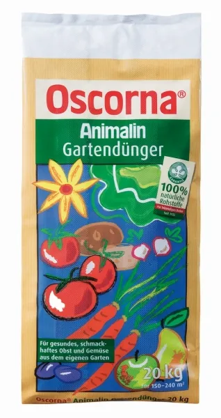 Oscorna® Animalin Gartendünger für 150 bis 240 m² - 20 kg