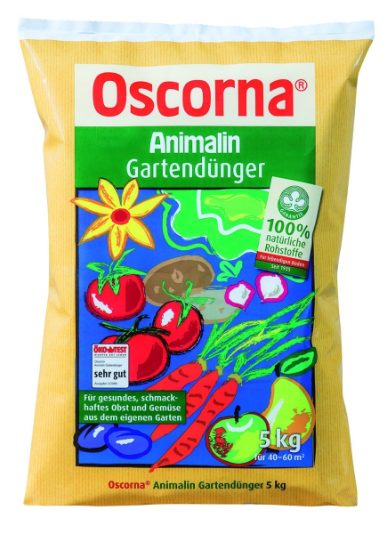 Oscorna® Animalin Gartendünger für  40 bis 60 m² - 5 kg
