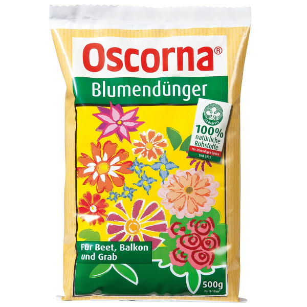 Oscorna® Blumendünger für 5 bis 10 m² - 0,5 kg