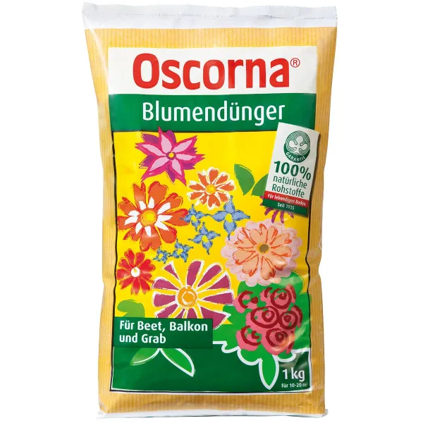 Oscorna® Blumendünger für 10 bis 20 m² - 1 kg