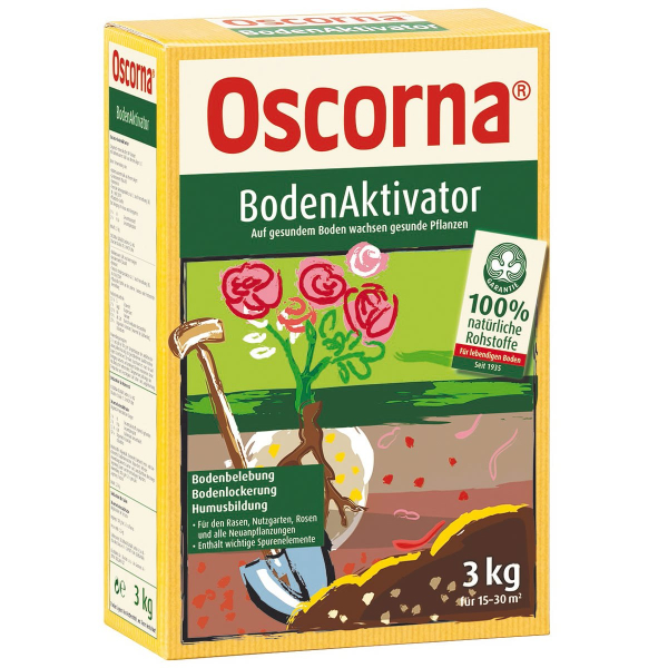 Oscorna® BodenAktivator für 15 bis 30 m² - 3 kg