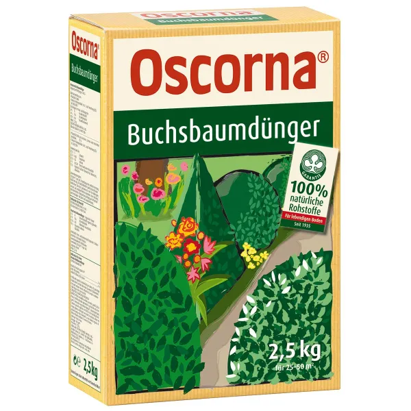 Oscorna® Buchsbaumdünger für 25 bis 50 m² - 2,5 kg