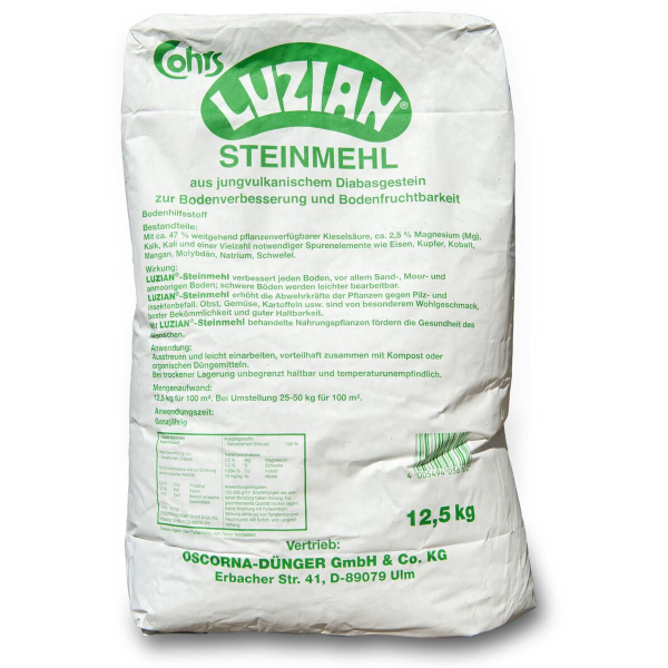 Oscorna® Luzian-Steinmehl für 100 m² - 12,5 kg