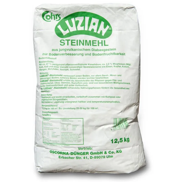 Oscorna® Luzian-Steinmehl für 100 m² - 12,5 kg