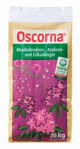 Oscorna® Rhododendren-, Azaleen- und Erikadünger für 200 bis 400 m² - 20 kg