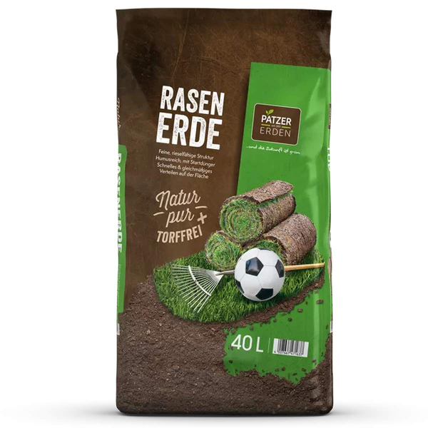 PATZER Rasenerde torffrei - 40 Liter