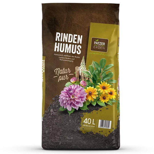 PATZER NATUR PUR Rindenhumus - 40 Liter