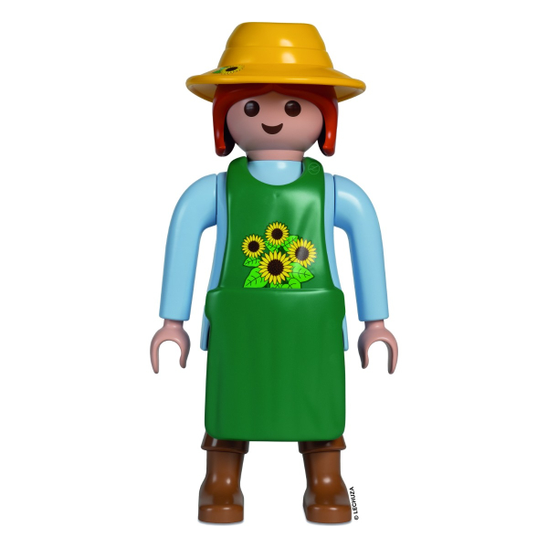 PLAYMOBIL® LECHUZA® Mega Figure Gärtnerin Sonnenblume Conny