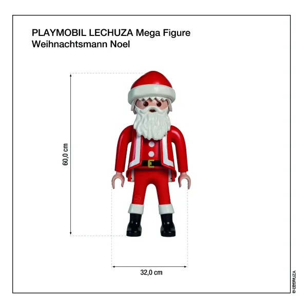 PLAYMOBIL® LECHUZA® Mega Figure Weihnachtsmann Noel