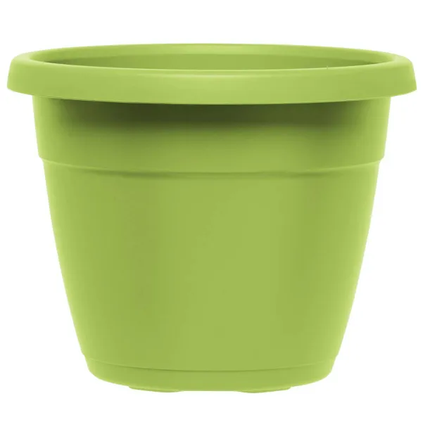 Poétic CITY Blumenkübel grün, Ø 20 cm, inkl. Untersetzer