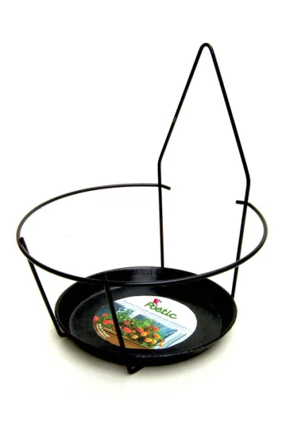 Poétic Fassaden-Blumentopfhalterung Anthrazit Ø 18 cm - Metall