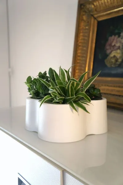 Poétic Jardin Eden Blanc Pflanzengefäss