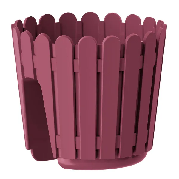 Poétic LANDHAUS Geländertopf Rotviolett 30 cm - Kunststoff