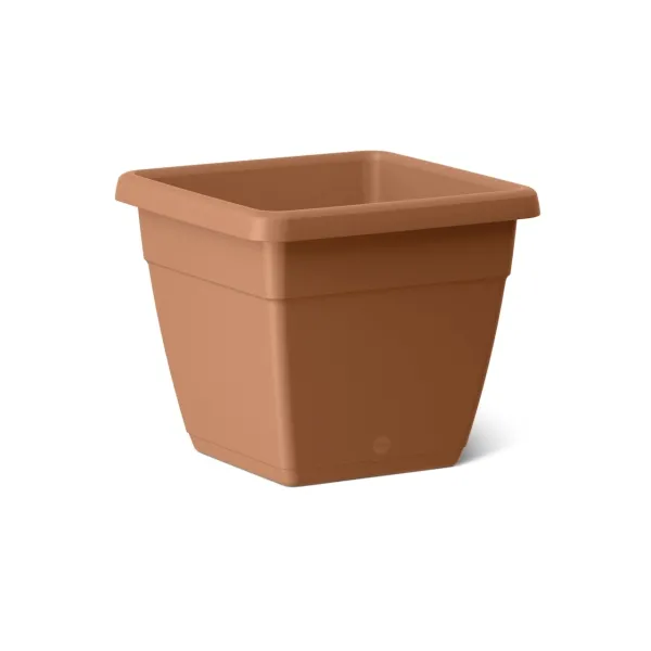 Poétic MY CITY GARDEN Blumenkübel Terracottafarben quadratisch 29,6 cm - Kunststoff Poétic MY CITY GARDEN Blumenkübel Terracottafarben quadratisch 29,6 cm - Kunststoff