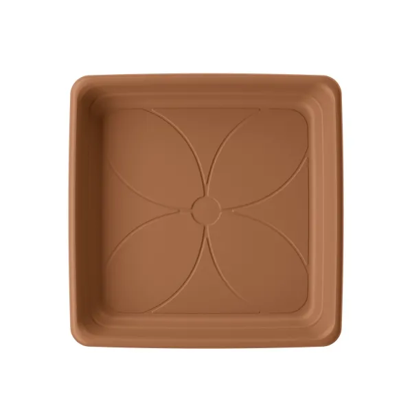 Poétic MY CITY GARDEN Untersetzer Terracotta quadratisch 25 - Kunststoff