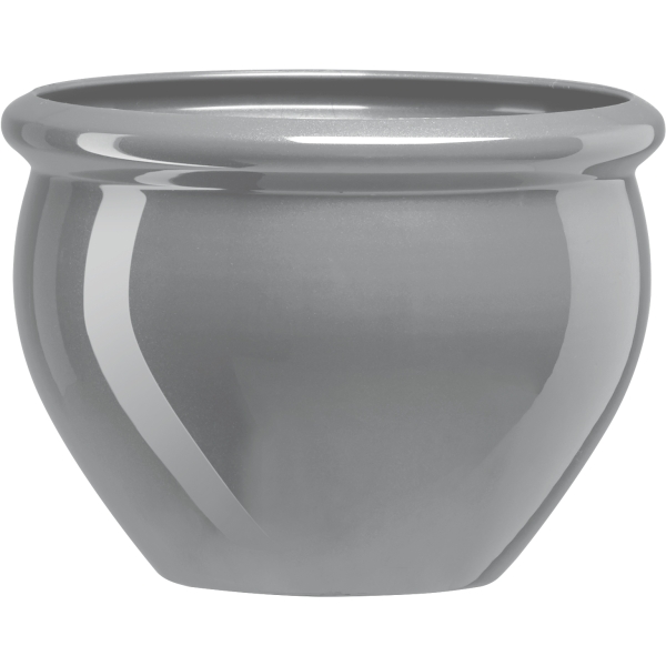 Poétic SIENA NOBILE Pflanzentopf Staubgrau Ø 26 cm - Kunststoff