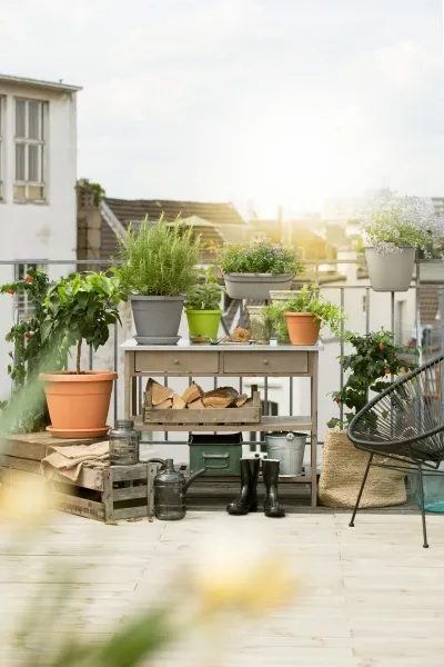 Poétic Zubehör CITY Blumenkübel Untersetzer Seidengrau Ø 29 cm