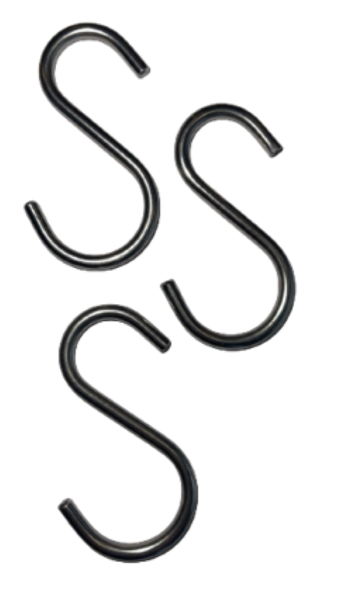 Poétic Zubehörhaken für Geländer 3er Set - Aluminium