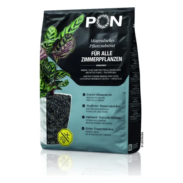 PON-Pflanzsubstrat BLACKSTONEPON 12 Liter für Zimmerpflanzen